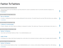 Tablet Screenshot of fashiontofashions.blogspot.com