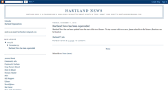 Desktop Screenshot of hartlandnews.blogspot.com