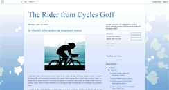 Desktop Screenshot of cyclesgoff.blogspot.com