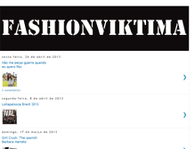 Tablet Screenshot of fashionviktima.blogspot.com