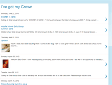 Tablet Screenshot of ivegotmycrown.blogspot.com