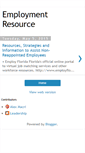 Mobile Screenshot of employment-resource.blogspot.com