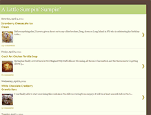 Tablet Screenshot of alittlesumpinsumpin.blogspot.com