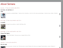 Tablet Screenshot of alexeiserrano.blogspot.com