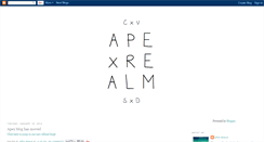 Desktop Screenshot of apexrealm.blogspot.com