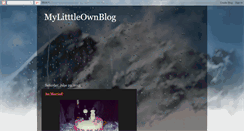 Desktop Screenshot of mylittleownblog.blogspot.com