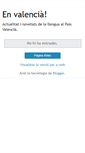 Mobile Screenshot of parlemenvalencia.blogspot.com