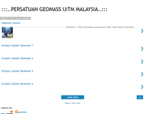 Tablet Screenshot of geomassuitm.blogspot.com