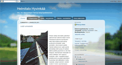 Desktop Screenshot of helmitalohyvinkaa.blogspot.com