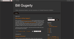 Desktop Screenshot of billgugerty.blogspot.com
