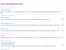 Tablet Screenshot of biomedicalethicspsu.blogspot.com