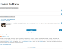 Tablet Screenshot of hookedondrums.blogspot.com