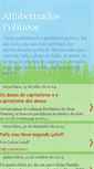 Mobile Screenshot of alfabetizadospoliticos.blogspot.com