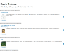 Tablet Screenshot of beachtreasure.blogspot.com