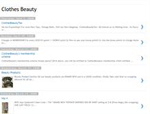 Tablet Screenshot of clothesbeauty.blogspot.com