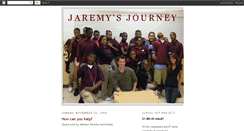 Desktop Screenshot of jaremysjourney.blogspot.com