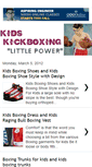 Mobile Screenshot of kidskickboxing.blogspot.com