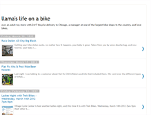 Tablet Screenshot of bikellama.blogspot.com