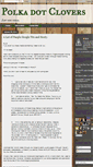 Mobile Screenshot of polkadot-clovers.blogspot.com