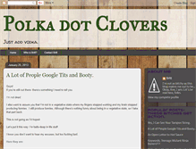 Tablet Screenshot of polkadot-clovers.blogspot.com