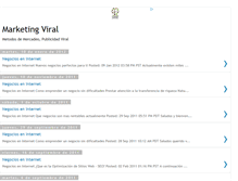 Tablet Screenshot of mercadeo-viral.blogspot.com