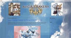 Desktop Screenshot of aliciasbakery.blogspot.com