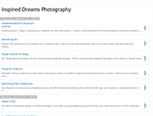 Tablet Screenshot of inspireddreamsphotography.blogspot.com