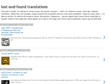 Tablet Screenshot of lostandfoundtranslations.blogspot.com