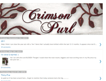 Tablet Screenshot of crimsonpurl.blogspot.com