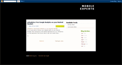 Desktop Screenshot of mobileexperts.blogspot.com