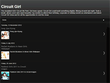 Tablet Screenshot of circuit-girl.blogspot.com