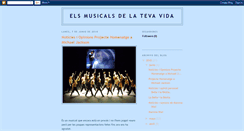 Desktop Screenshot of elsmusicalsdelatevavida.blogspot.com