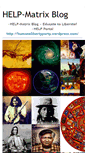 Mobile Screenshot of help-matrix.blogspot.com