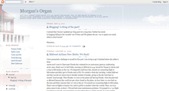 Desktop Screenshot of morgansorgan.blogspot.com