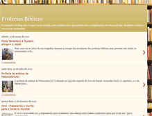 Tablet Screenshot of profeciasbiblicascumpridas.blogspot.com