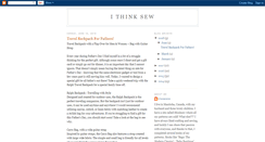 Desktop Screenshot of ithinksew.blogspot.com