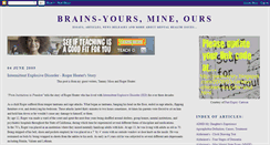 Desktop Screenshot of brainsyoursmineours.blogspot.com