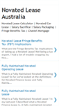 Mobile Screenshot of novatedlease.blogspot.com