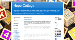 Desktop Screenshot of hopecottagepregnancyandadoptioncenter.blogspot.com