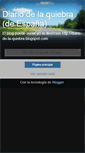 Mobile Screenshot of diariodelaquiebra.blogspot.com