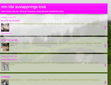 Tablet Screenshot of minlilleavslappingskrok.blogspot.com