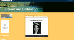 Desktop Screenshot of jannaliteraturacatalana.blogspot.com