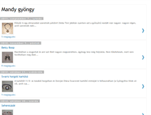 Tablet Screenshot of mandygyongy.blogspot.com