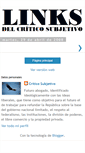 Mobile Screenshot of linkscriticosubjetivo.blogspot.com