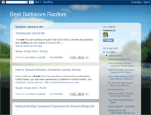Tablet Screenshot of bestbaltimoreroofers.blogspot.com