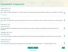 Tablet Screenshot of campbellsclassroom.blogspot.com