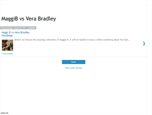 Tablet Screenshot of maggibvsverabradley.blogspot.com