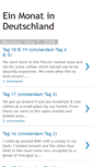 Mobile Screenshot of einmonat.blogspot.com