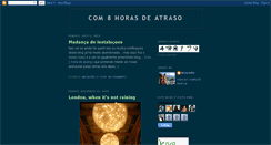 Desktop Screenshot of 8horasdeatraso.blogspot.com