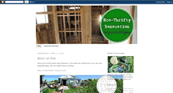 Desktop Screenshot of ecothriftydoup.blogspot.com